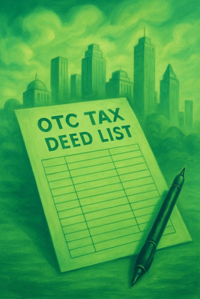 otc tax deed list
